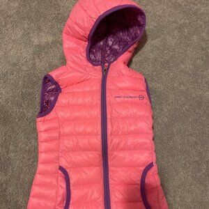 Girl puffy vest